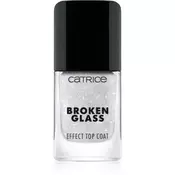 Catrice Broken Glass Effect Top Coat nadlak za nohte z bleščicami odtenek 050 Sparkling Reflection 10.5 ml