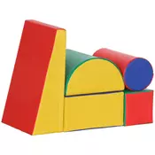 Homestar Set mehkih gradnikov 5 kosov 406x406x203 cm večbarvno