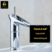 Kranig Kraanwerk Dizajnerska kopalniška pipa | Topla + hladna voda | Nalijte kelih | Visok + nizek model, (21670286)