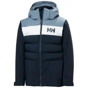 Helly Hansen JR CYCLONE JACKET, otroška smučarska jakna, modra 41689