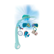 Infantino - Glazbeni vrtuljak za krevetic s projekcijom 3u1 Dream Buddies 3xAAA