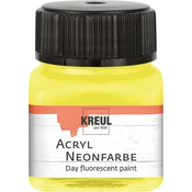 Kreul 77261 Akrilna barva Neon Yellow 20 ml