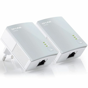 Powerline TP-Link TL-PA4010KIT, AV500 Nano Powerline Ethernet Adapter Starter Kit