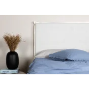Venture Design Prevleka za vzglavje Signe 140x180 cm bela