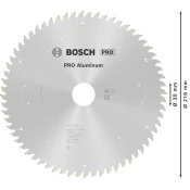 List za krožno žago PRO Aluminium cordless, 216 x 2,2 x 30 mm