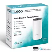 TP-LINK TP-Link Deco M4 AC1200 Deco Whole Home Mesh WiFi System 1-Pack (Deco M4(1-Pack))