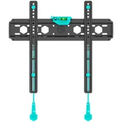 ONKRON Fixed TV Wall Mount for 32 to 65-inch Flat Panel TVs Digital Panels 56,8 kg, Black