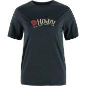 Fjällräven Hoja ženska majica s kratkimi rokavi, temno modra (L)
