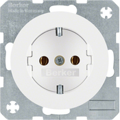 Berker Berker SCHUKO vtičnica pows/gl 47432089, (20888270)