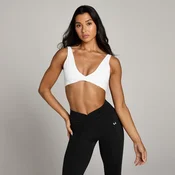 Ženski športni modrček Tempo Twist Front MP – bela - XXL