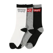 LEVIS ® Nogavice siva/rdeča/črna/bela