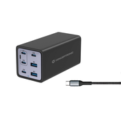 Conceptronic OZUL06BE 6-Port 200W USB-C Ladegerät