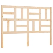 Vidaxl Posteljno vzglavje 146x4x104 cm trdna borovina