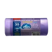 Zen kese za smece 52CMX58CM 35L sa rucicom miris lavanda