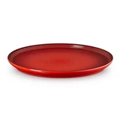 Jedilni krožnik COUPE 27 cm, CERISE, kamnita posoda, Le Creuset