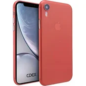 shumee Doupi UltraSlim ovitek za iPhone XR (iPhone 10r) 6.1 mat svetlo rdeč