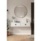 Hanah Home komoda Yuka 120, 120 cm, bela