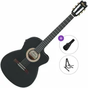 Ibanez GA5MHTCE-WK Standard SET 4/4 Weathered Black Open Pore Klasična kitara z elektroniko