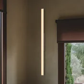 Vibia LED stenska svetilka SPA, dolžina 121 cm, bež, IP44 2.700 K - Kopalnica - Sodobni - Aluminij