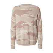 HOLLISTER Pulover INTARSIA  cappuccino / svijetlosmeda / bijela