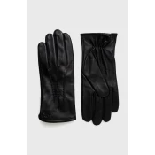 GUESS JEANS BLACK MAN GLOVES