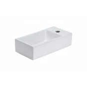 Lavabo nadgradni MINOTTI 405x205x105 sa otvorom za slavinu levi