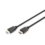 Digitus Kabl HDMI na HDMI 4K, 5m, Crni