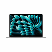 Apple MacBook Air 13.6" M3 CZ1B9-0101000 Silver Apple M3 Chip 8-Core CPU 10-Core GPU 16GB 512GB SSD 70W