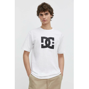 Pamucna majica DC Star za muškarce, boja: bijela, s tiskom, ADYZT05373