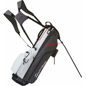 TaylorMade Flextech Stand Bag Gunmetal/White Golf torba