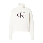 Calvin Klein Jeans Pulover siva / rdeča / bela