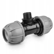 Bradas T-kos za PE cev 20 mm GZ 1/2 PN10 priključek za namakalni sistem