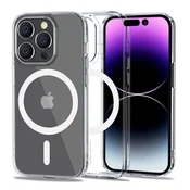 Tech-Protect FlexAir Hybrid MagSafe ovitek za iPhone 14 Pro Max - prozoren