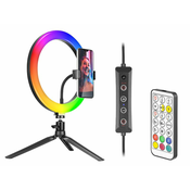 RGB prstenasta lampica TRACER 26 cm s stalakom
