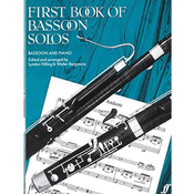 FIRST BOOK OF BASSOON SOLOS BASSOON AND piano