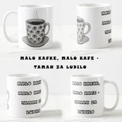 Keramicka šolja Malo Kafke malo kafe, 330 ML