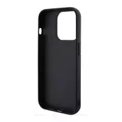 GUESS Maska za telefon Hc PU Disco Script Metal za iPhone 15 Pro Max