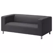 KLIPPAN Sofa dvosed, Vissle siva
