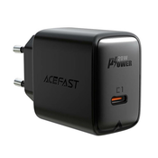Zidni punjač Acefast A1 PD20W, 1x USB-C (crni)