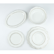 AMC HOME Set za rucavanje Doulton, 20 elemenata, Bela