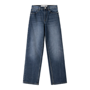 Bershka Kavbojke temno modra