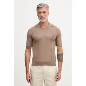United Colors of Benetton polo majica moška z bombažem