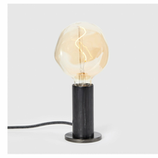 Crna stolna lampa s mogucnosti zatamnjivanja (visina 26 cm) Knuckle – tala