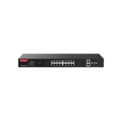 IP-COM PoE prekidac - G1120P-16-250W (18x1Gbps; 2x SFP; 16 af/at PoE+ prikljucaka; 230W, za montažu u rack)