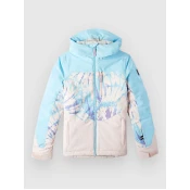 ONeill Carbonite Kids Jacket blue wave colour block