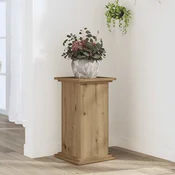 Vidaxl Stojalo za rastline 2 kosa artisan hrast 33x33x60 cm inž. les