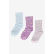 JENNY Dolge nogavice 7KB-002-SS25 (3-pack) Modra
