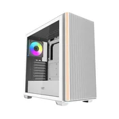 darkFlash Računalniško ohišje DS900WS (belo) + 4 ARGB ventilatorji