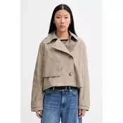 rag & bone kratek trenčkot ženski bombažen Jamie