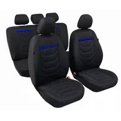 shumee Prevleke za avtomobilske sedeže Comfort Plus za Toyota Auris, komplet, modre